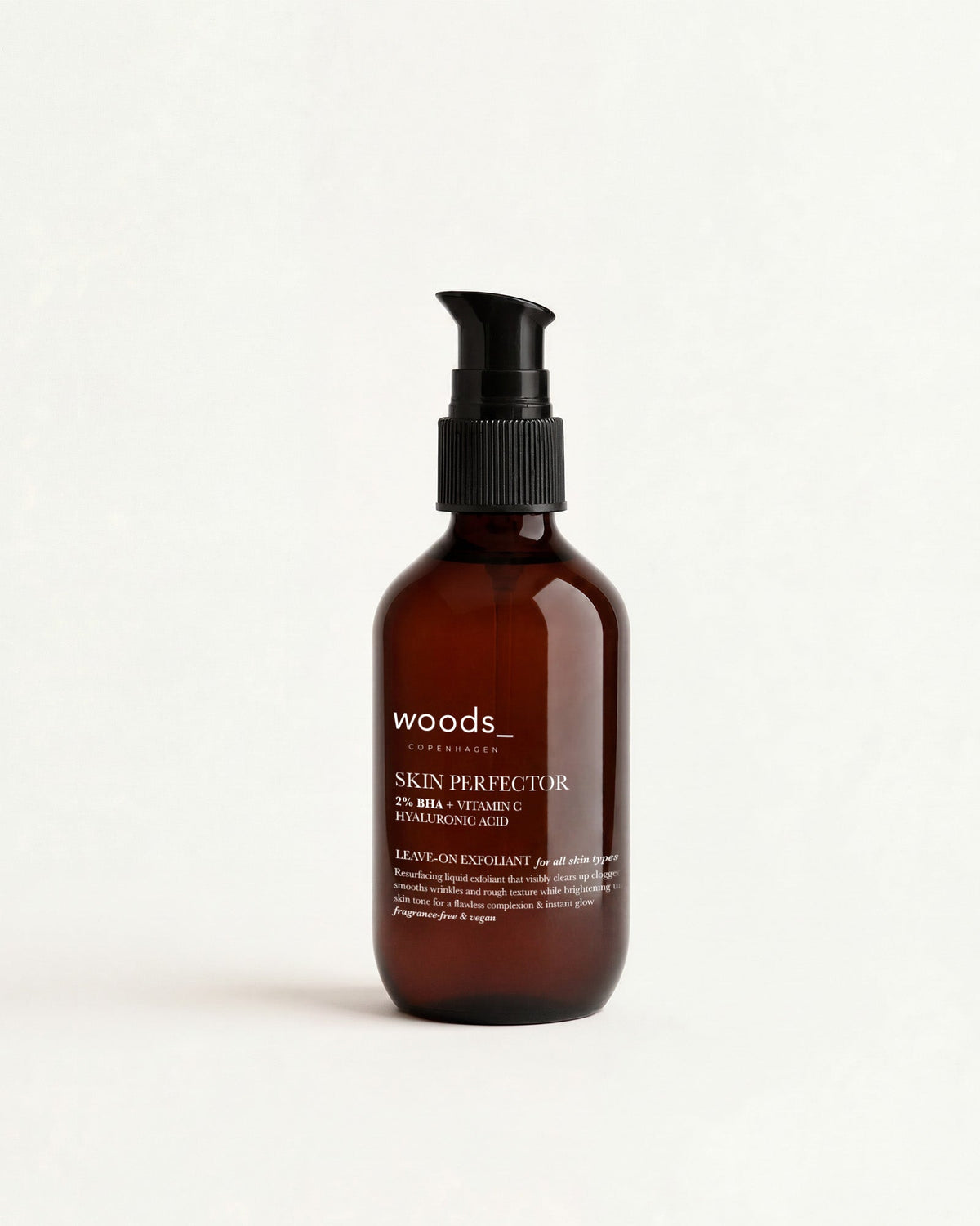Woods Copenhagen Skin Perfector 2% BHA – exfoliating leave-on serum