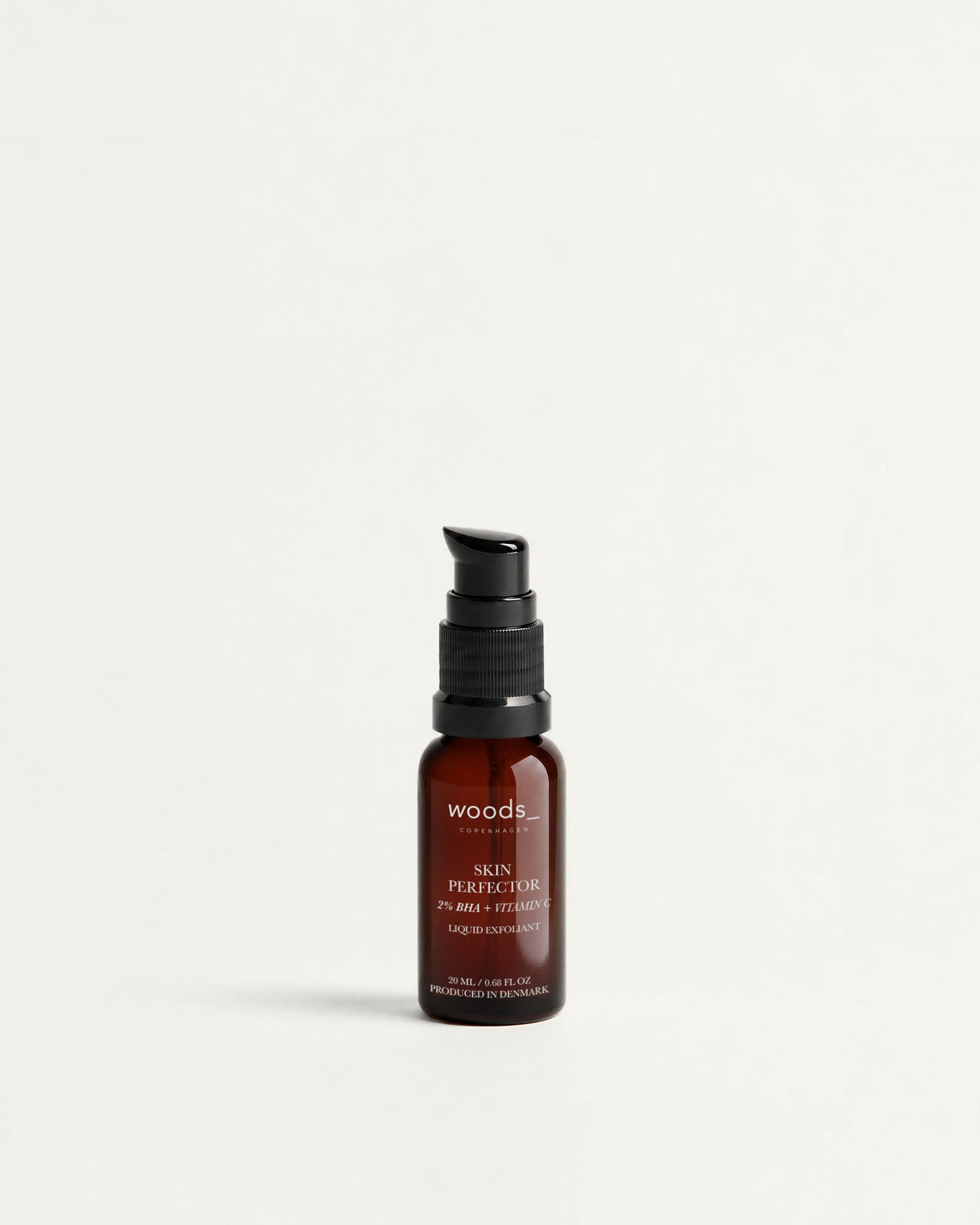 Woods Copenhagen Skin Perfector 2% BHA 20 ml – rejsestørrelse eksfolierende serum