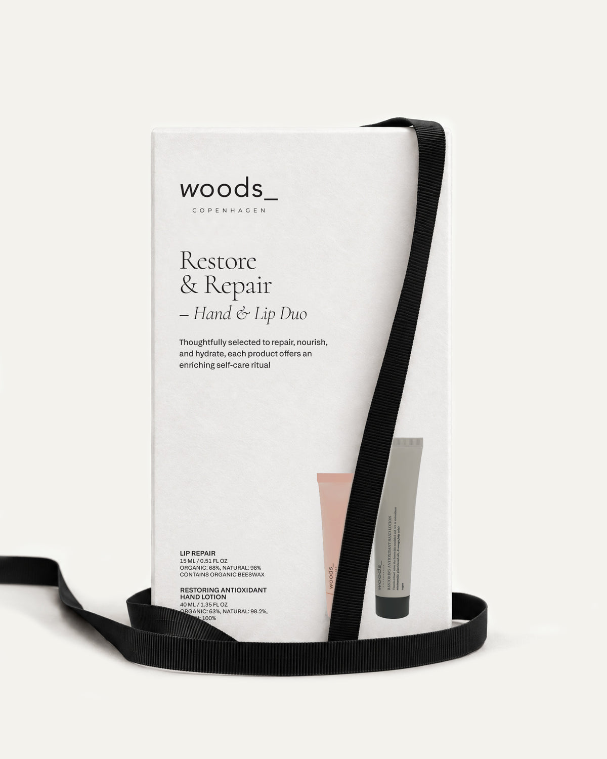 Woods Copenhagen Restore & Repair Hand & Lip Duo – hand and lip care duo